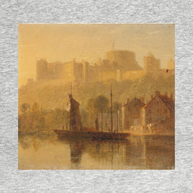 Windsor Castle from the Thames by William Daniell by Classic Art Stall